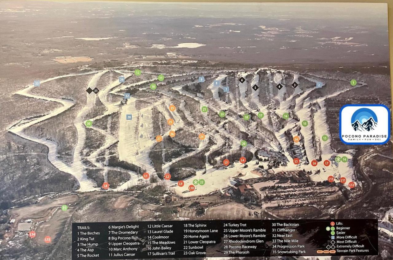 Pocono Paradise 143, New 4Bd, Tannersville, Camelback, Kalahari Eksteriør bilde